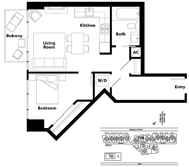Floor plan 708