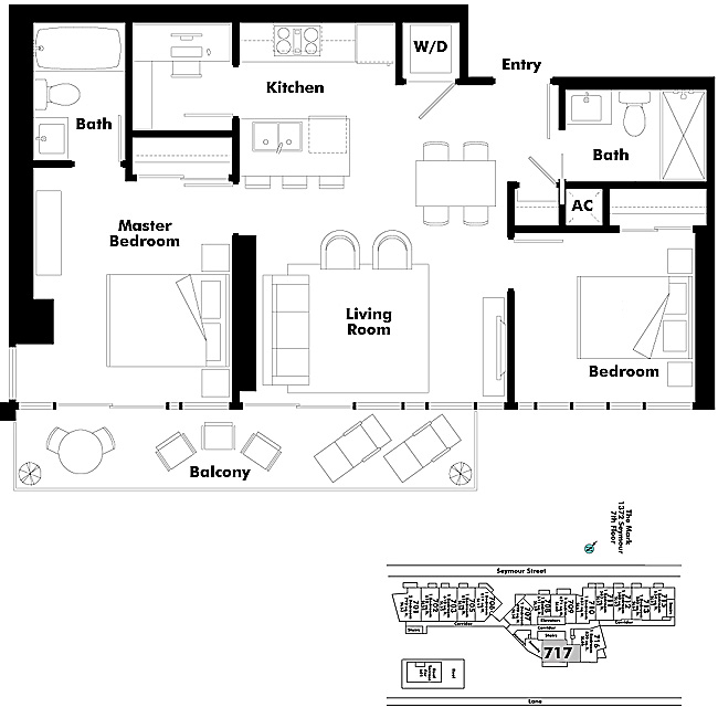 Floor plan 717