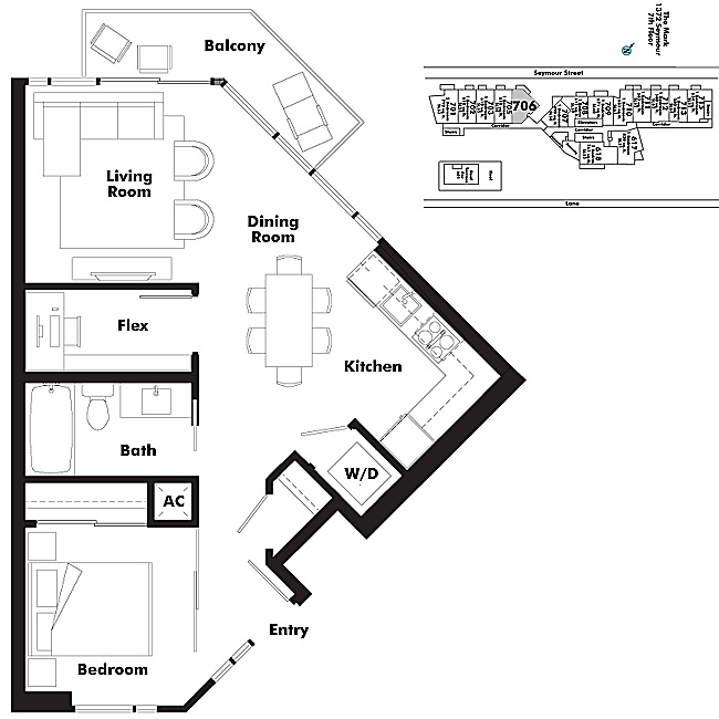 Floor plan 706