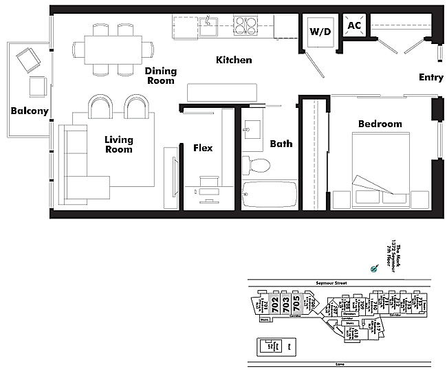 Floor plan 705