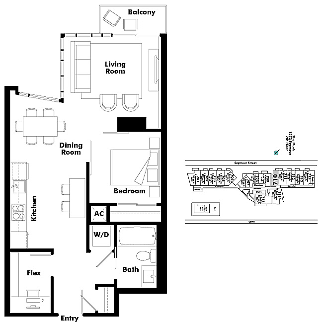 Floor plan 710