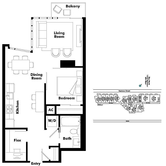 Floor plan 810