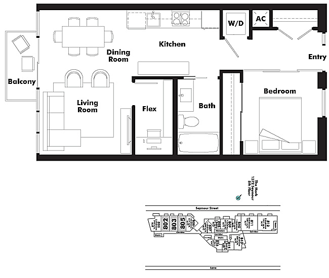 Floor plan 802