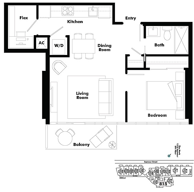 Floor plan 815