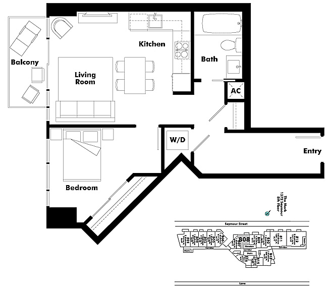 Floor plan 808