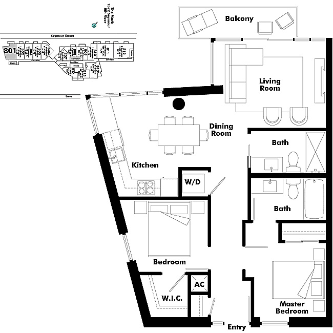 Floor plan 801