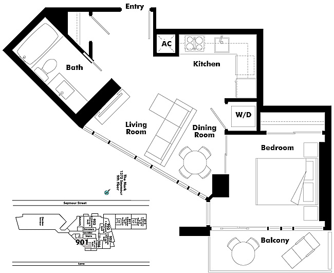 Floor plan 901