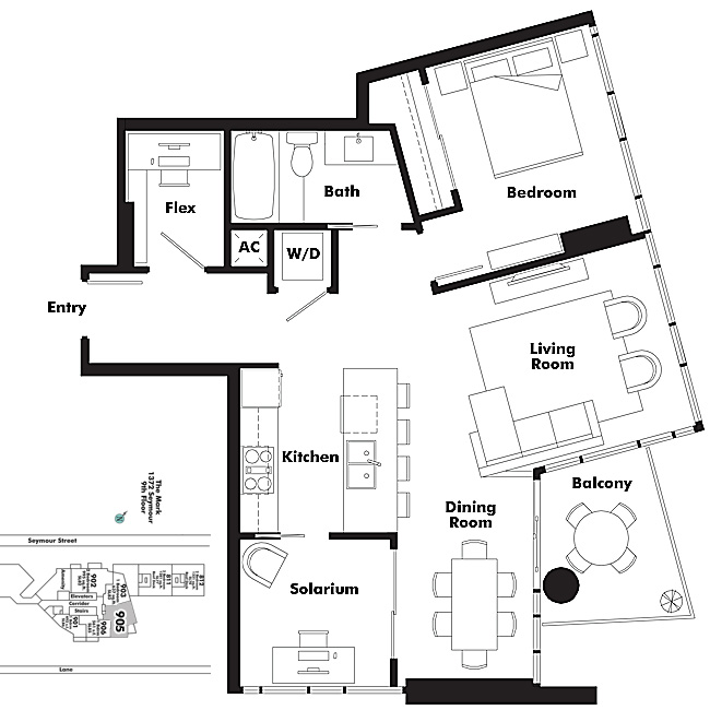 Floor plan 905
