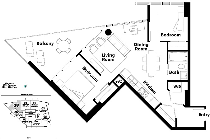 Floor plan 1109