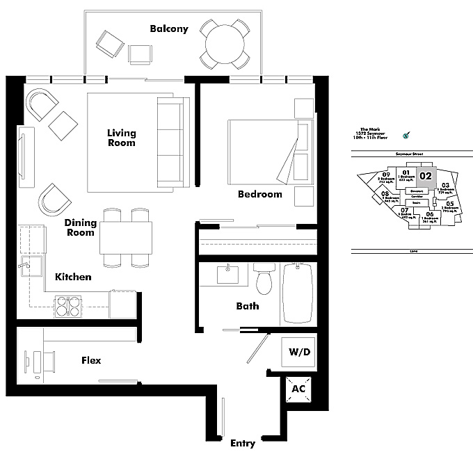 Floor plan 1102