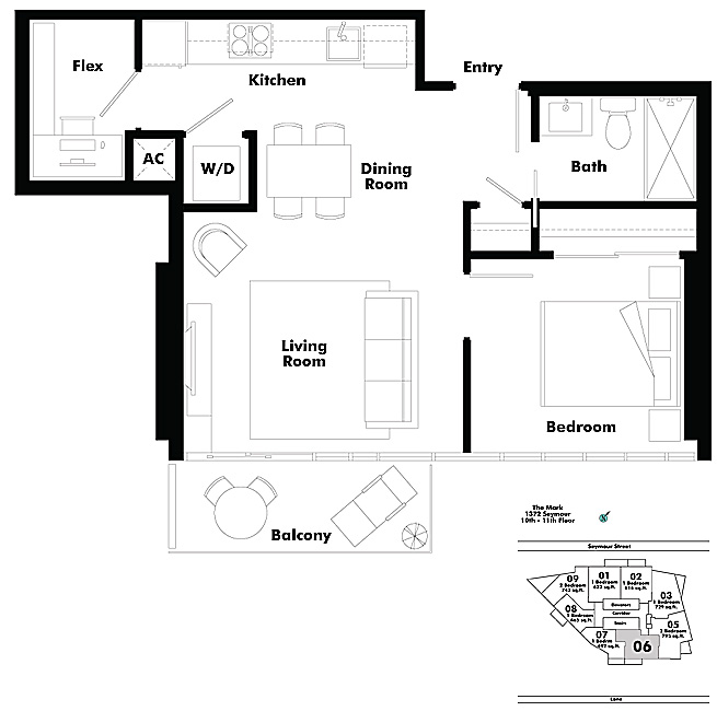 Floor plan 1006