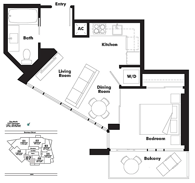 Floor plan 2107