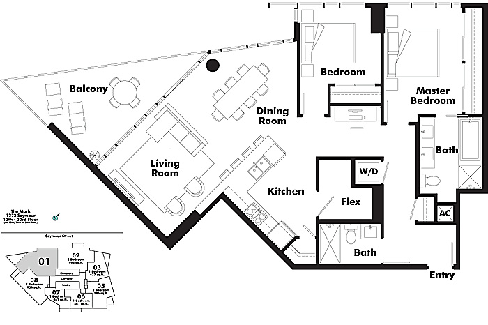 Floor plan 2101
