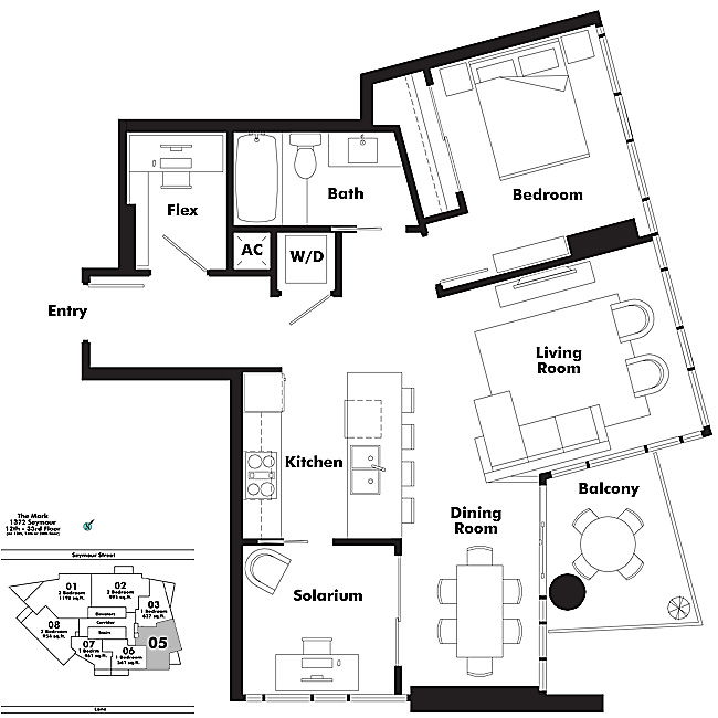 Floor plan 2105
