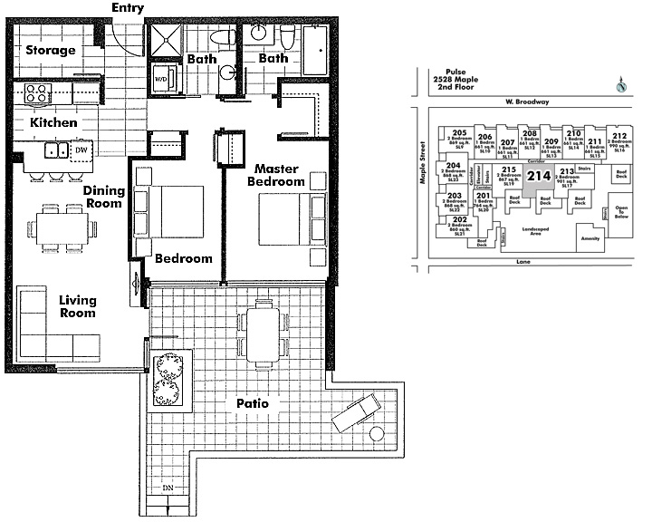 Floor plan 214
