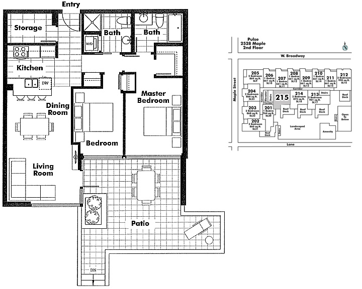 Floor plan 215