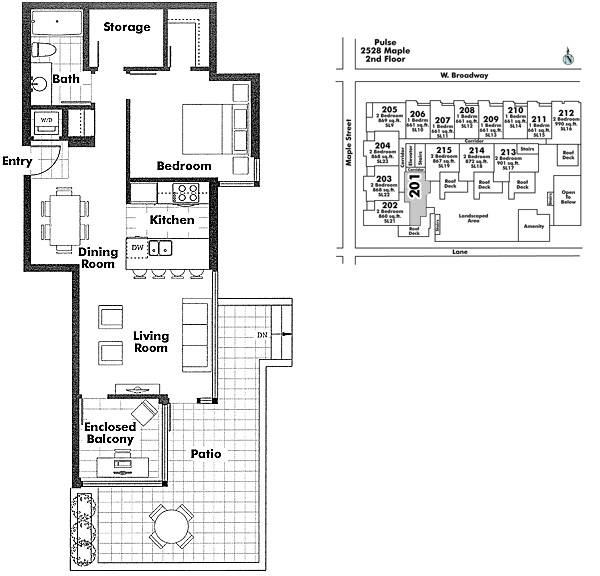 Floor plan 201