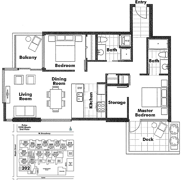 Floor plan 202
