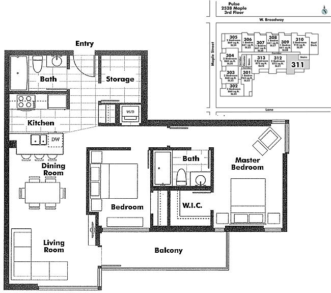 Floor plan 311