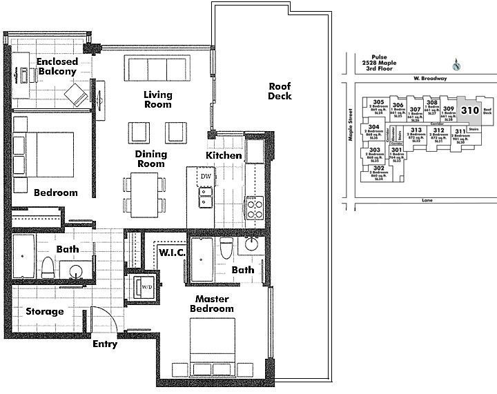 Floor plan 310