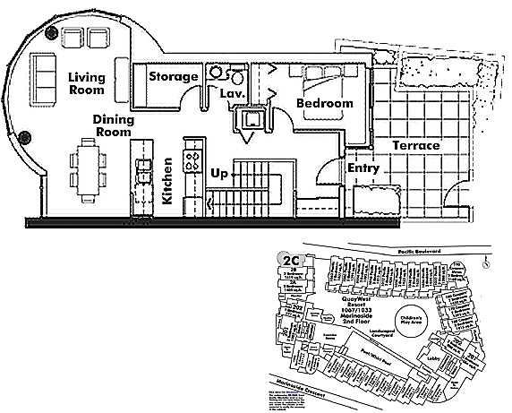 Floor plan 2C