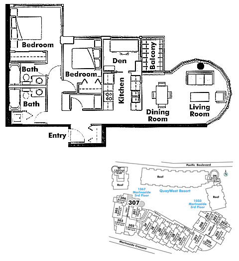 Floor plan 307