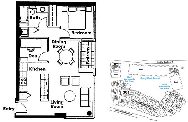 Floor plan 301