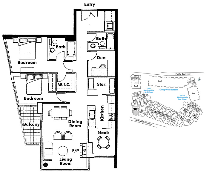 Floor plan 303