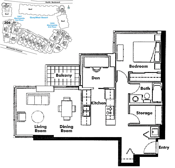 Floor plan 306