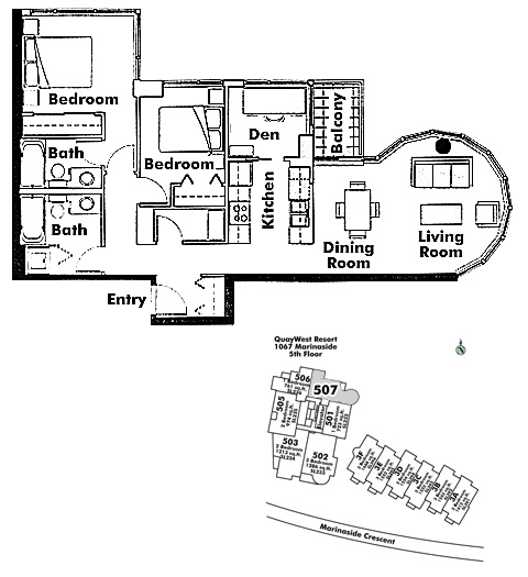 Floor plan 507