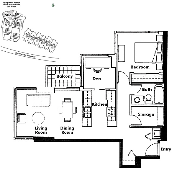 Floor plan 506