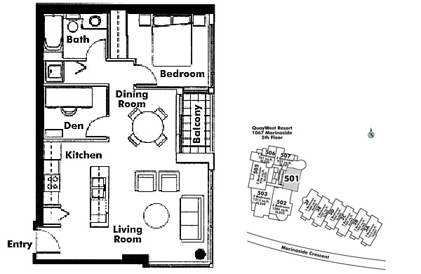 Floor plan 501