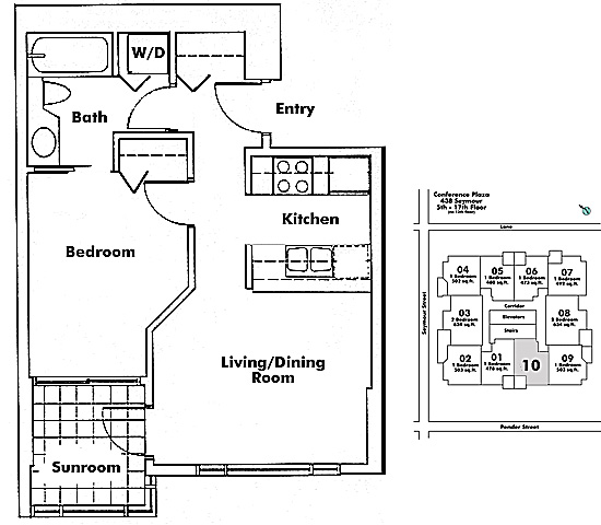 Floor plan 810