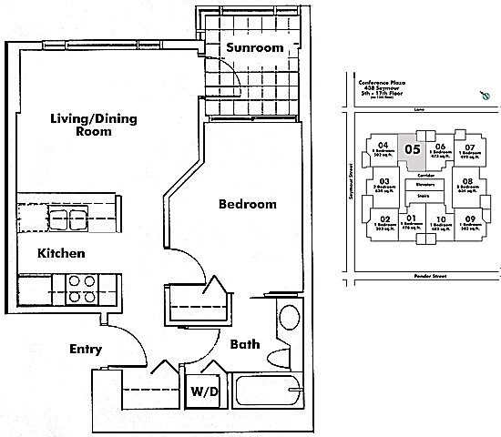 Floor plan 905