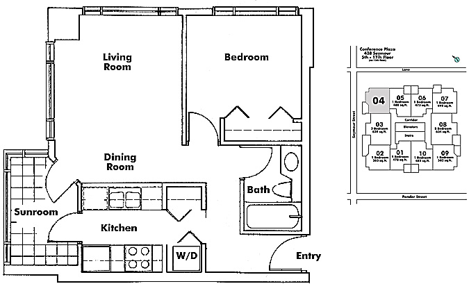 Floor plan 804