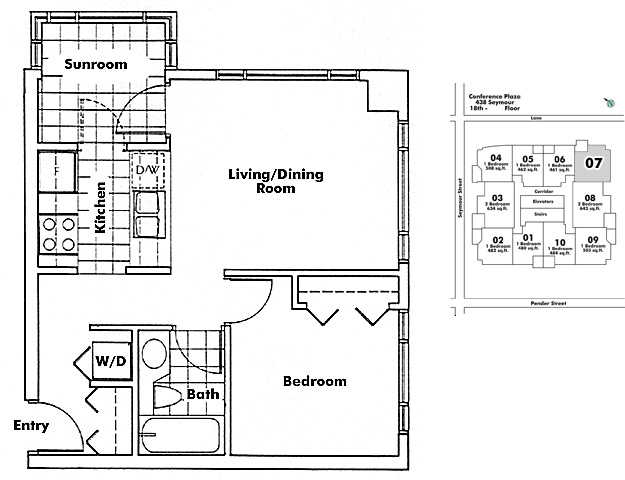 Floor plan 2107