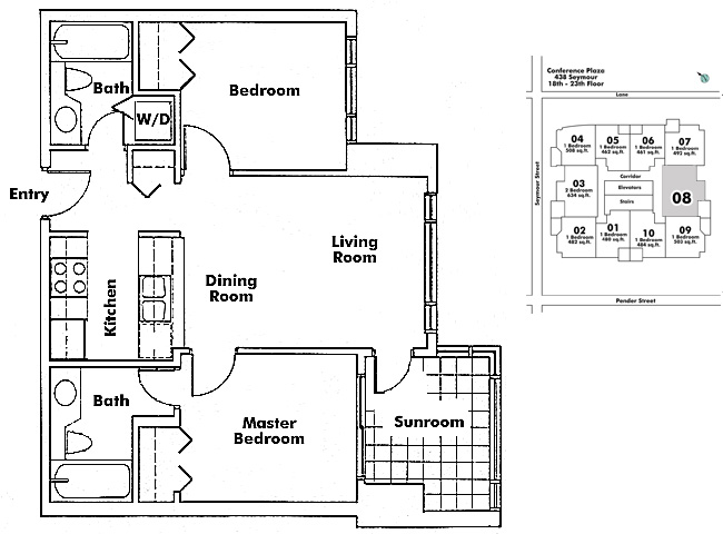 Floor plan 2108