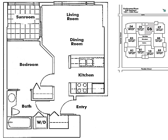 Floor plan 2306