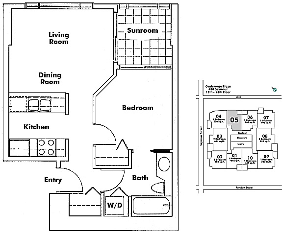 Floor plan 1905