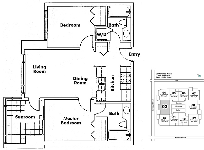 Floor plan 2603