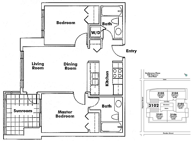 Floor plan 3102