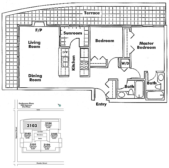 Floor plan 3103
