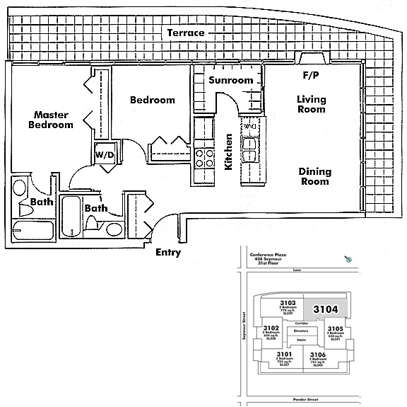 Floor plan 3104