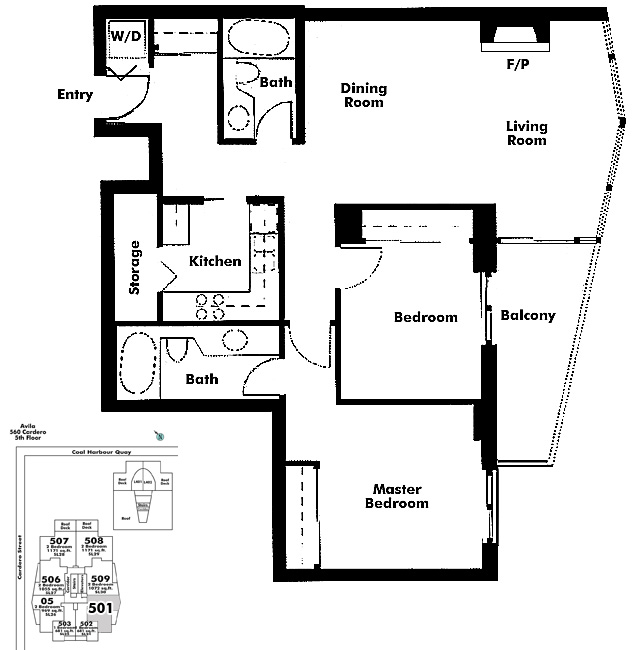 Floor plan 501