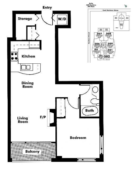 Floor plan 502