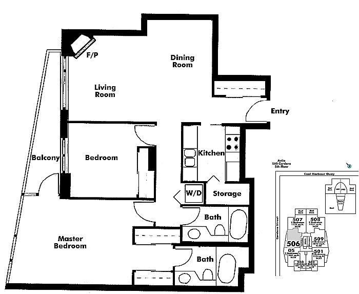 Floor plan 506