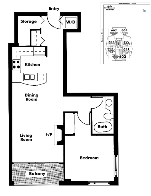 Floor plan 602
