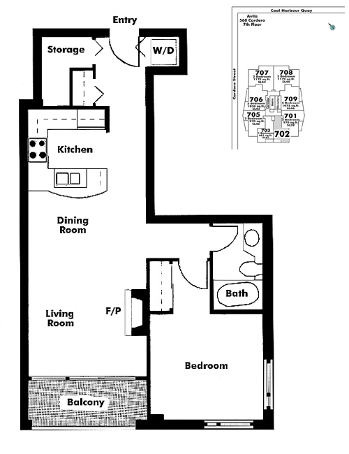 Floor plan 702