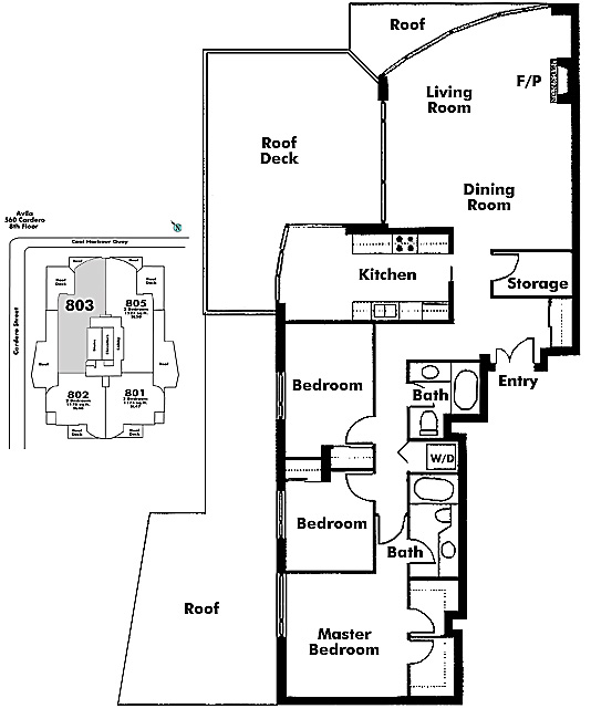 Floor plan 803