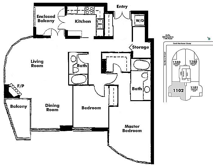 Floor plan 1102